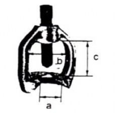Univerzalno orodje zgloba vilice 23 mm